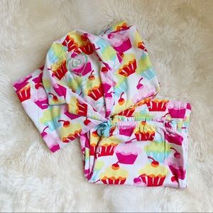 Victoria’s Secret Cupcake Flannel Pajama Set